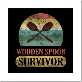 Wooden spoon survivor Posters and Art